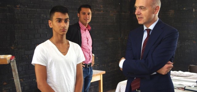 State Secretary Bernd Neuendorf visited ewoca&sup3; project “imPULS” in Cologne