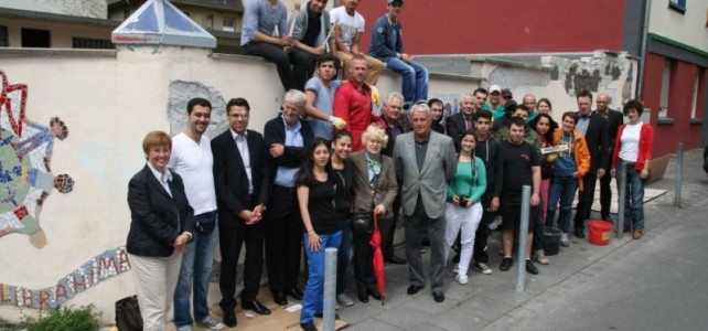 Merhaba, Hallo and Bonjour at the start of ewoca&sup3; in Hagen